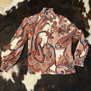 Never Worn Paisley Blouse